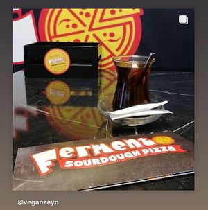 .. at Fermento Pizza in Istanbul