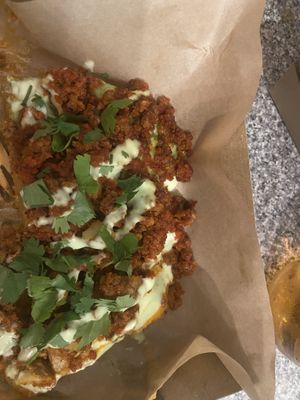 vegan fautas  at La Poblana in Reykjavik