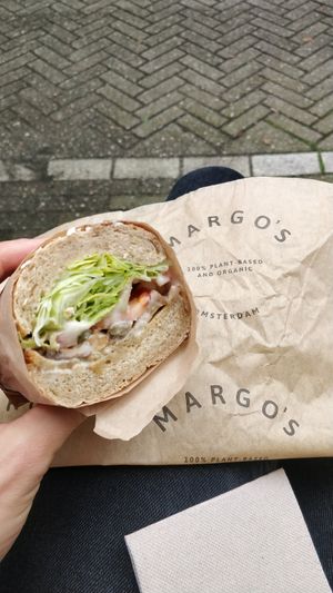 Very nice atmosphere and friendly people. This pittoreske bakery opened only 3 months ago and serves great sandwiches and bakery good, and amazing coffee. Recommended for a hearty  at Margo's Amsterdam - Jordaan in Amsterdam