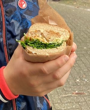 Seitan sandwich  at Margo's Amsterdam - Jordaan in Amsterdam