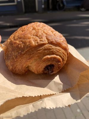 Chocolate Croissant   at Margo's Amsterdam - Jordaan in Amsterdam