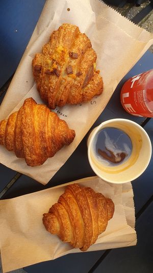 Croissants ans ham and cheese croissant at Margo's Amsterdam - Jordaan in Amsterdam