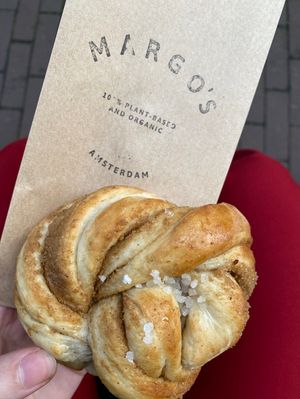 tahini bun  at Margo's Amsterdam - Jordaan in Amsterdam