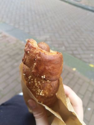 sausage roll at Margo's Amsterdam - Jordaan in Amsterdam