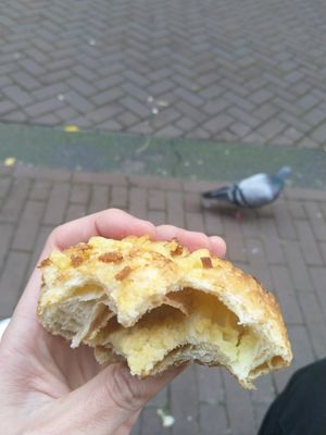 vegan ham & cheese croissant at Margo's Amsterdam - Jordaan in Amsterdam