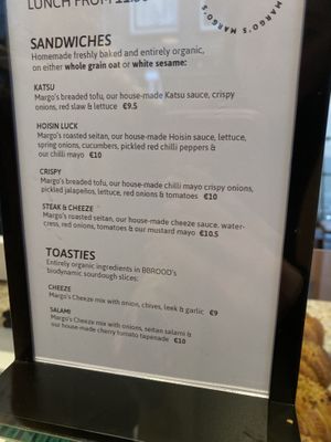 Sandwiches   at Margo's Amsterdam - Jordaan in Amsterdam