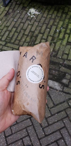 Sandwich was small (but dense) at Margo's Amsterdam - Jordaan in Amsterdam