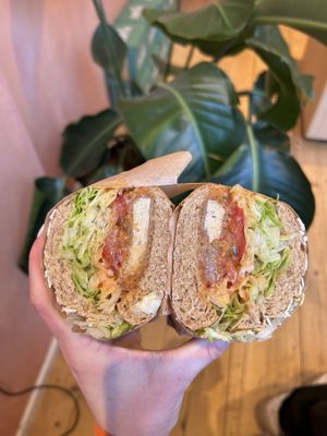 The crispy sandwich  at Margo's Amsterdam - Jordaan in Amsterdam