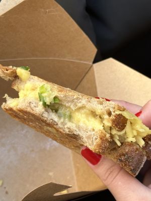 Cheeze toast   at Margo's Amsterdam - Jordaan in Amsterdam