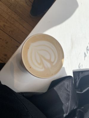 Jasmine Tahini Latte  at Margo's Amsterdam - Jordaan in Amsterdam