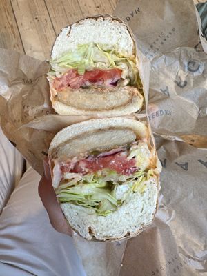 Crispy sandwich  at Margo's Amsterdam - Jordaan in Amsterdam