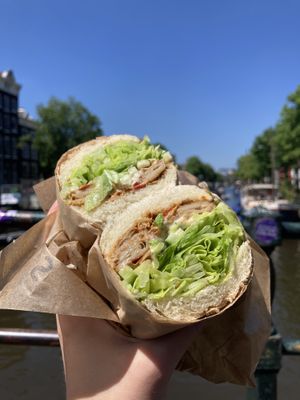 Tandoori chickn roll  at Margo's Amsterdam - Jordaan in Amsterdam