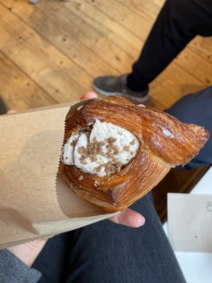 apple and chestnut danish!  at Margo's Amsterdam - Jordaan in Amsterdam