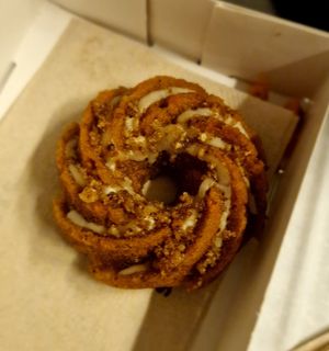 Chai carrot cake - loved this but carrot cake is my favourite 🥕 #Veganuary at Margo's Amsterdam - Jordaan in Amsterdam