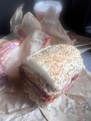 katsu sandwich  at Margo's Amsterdam - Jordaan in Amsterdam