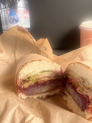 katsu sandwich  at Margo's Amsterdam - Jordaan in Amsterdam