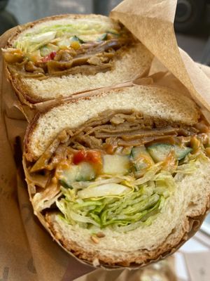 One of our sandwiches at Margo's Amsterdam - Jordaan in Amsterdam