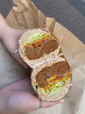 satay sandwich at Margo's Amsterdam - Jordaan in Amsterdam