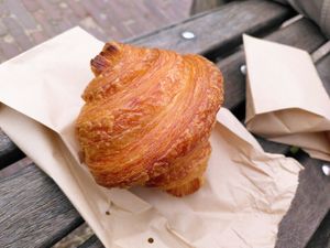 Croissant at Margo's Amsterdam - Jordaan in Amsterdam