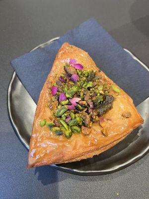 Pistachio rose water danish  at Margo's Amsterdam - Jordaan in Amsterdam