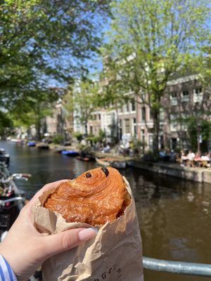 vegan pain au chocolat at Margo's Amsterdam - Jordaan in Amsterdam
