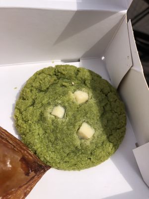 matcha cookie  at Margo's Amsterdam - Jordaan in Amsterdam