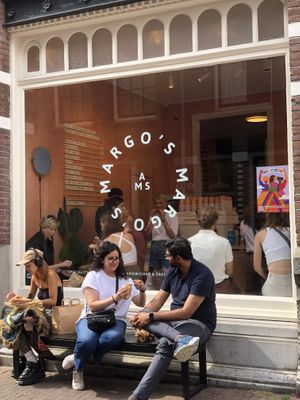 so cozy!  at Margo's Amsterdam - Jordaan in Amsterdam