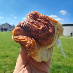 laminated brioche at Margo's Amsterdam - Jordaan in Amsterdam