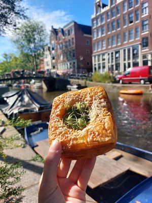 Savoury danish at Margo's Amsterdam - Jordaan in Amsterdam