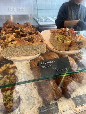 Savoury focaccia   at Margo's Amsterdam - Jordaan in Amsterdam