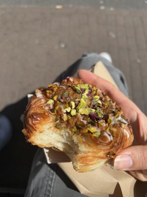 Rose pistachio !!!  at Margo's Amsterdam - Jordaan in Amsterdam