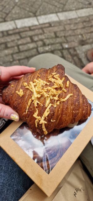 Cheese croissant at Margo's Amsterdam - Jordaan in Amsterdam