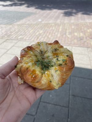 Palestinian savoury Danish  at Margo's Amsterdam - Jordaan in Amsterdam