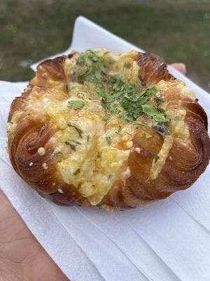 Palestinian savoury danish 🌱  at Margo's Amsterdam - Jordaan in Amsterdam