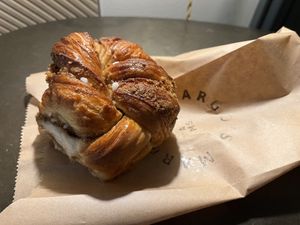 Tahini bun 🌱  at Margo's Amsterdam - Jordaan in Amsterdam