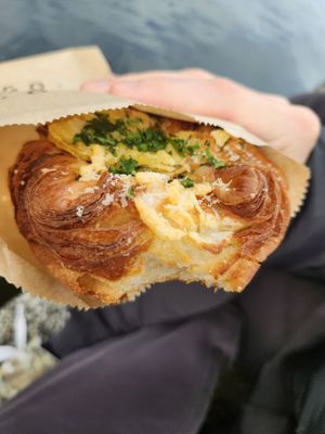 danish cheese pastry at Margo's Amsterdam - Jordaan in Amsterdam