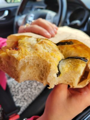 Vegetable Foccacia at Margo's Amsterdam - Jordaan in Amsterdam