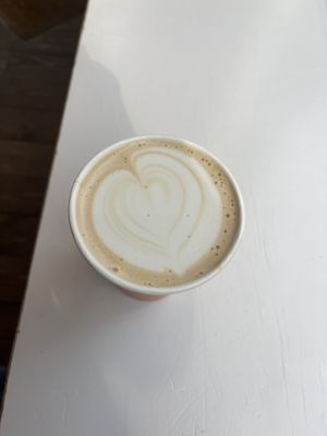 Jasmine tahini latte?! I’ve been ruined  at Margo's Amsterdam - Jordaan in Amsterdam