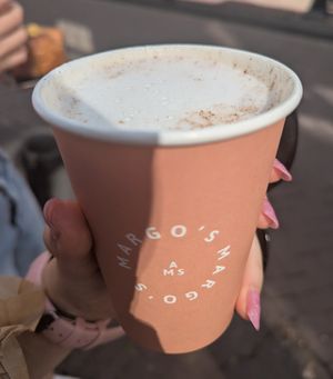 Chai latte at Margo's Amsterdam - Jordaan in Amsterdam