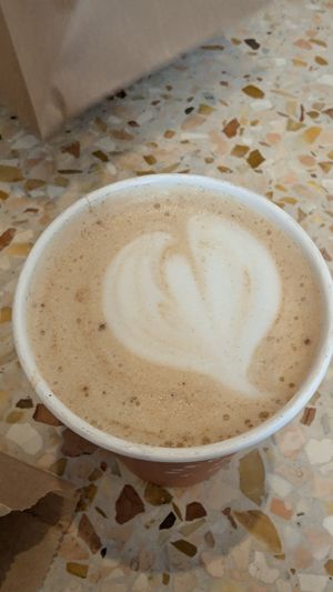 Pumpkin spice latte at Margo's Amsterdam - Jordaan in Amsterdam