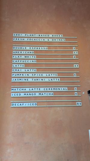 Coffee menu at Margo's Amsterdam - Jordaan in Amsterdam