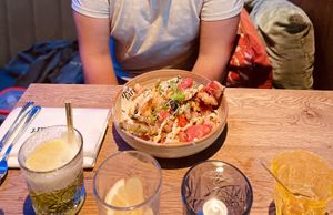 Japanse tempura groenten  at Het Hart in Vlaardingen