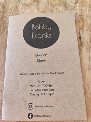  at Bobby Franks Cafe in The Wood