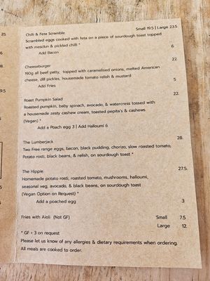  at Bobby Franks Cafe in The Wood