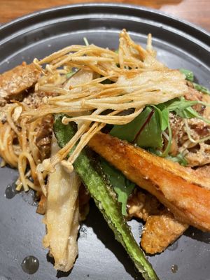 Pasta vegan bolognese  at Unique (V) Pizzeria SUKHASANA in Osaka