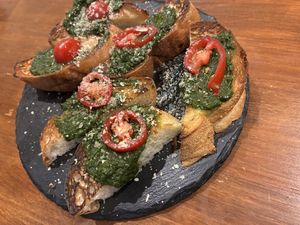   at Unique (V) Pizzeria SUKHASANA in Osaka