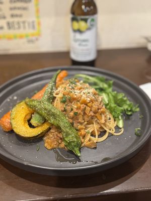   at Unique (V) Pizzeria SUKHASANA in Osaka