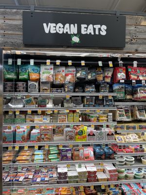 vegan cheeses and meats #Veganuary at Lazy Acres Natural Market in San Diego