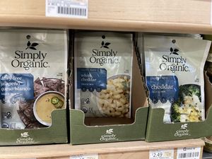 spotted vegan cheese sauces!   at Lazy Acres Natural Market in San Diego