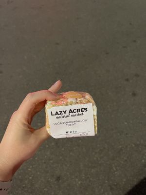 marshmallow treat!  at Lazy Acres Natural Market in San Diego